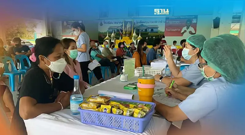 สมาคมเพื่อนชุมชนออกหน่วยแพทย์เคลื่อนเชิงรุกปี 65