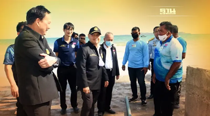 “วราวุธ” เร่งดันมาตรการลดผลกระทบกำแพงกันคลื่นเป็นระบบ พร้อมย้ำเดินหน้าต่อเนื่อง “วราวุธ” เร่งดันมาตรการลดผลกระทบกำแพงกันคลื่นเป็นระบบ พร้อมย้ำเดินหน้าต่อเนื่อง
