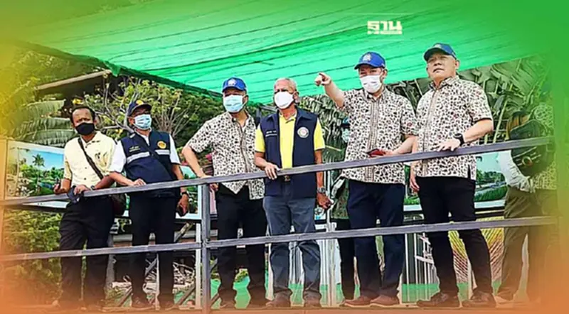 ผู้บริหารอจน.ตรวจเยี่ยมการก่อสร้างระบบบำบัดน้ำเสียเกาะพีพี ผู้บริหารอจน.ตรวจเยี่ยมการก่อสร้างระบบบำบัดน้ำเสียเกาะพีพี