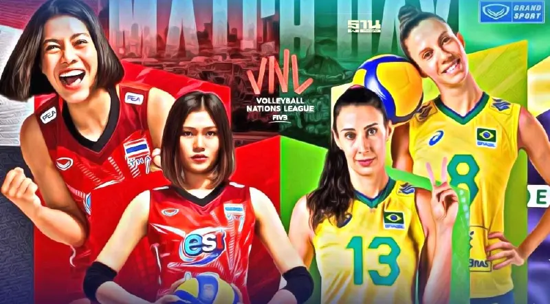 ผลวอลเลย์บอลวันนี้ "ไทย พบ บราซิล" อัพเดทล่าสุดเซตต่อเซตที่นี่ 