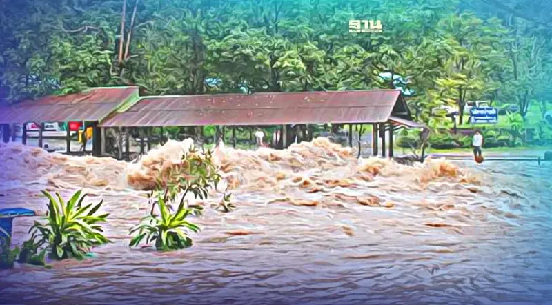 อากาศวันนี้ -14 ก.ค.ไทยมีฝนตกหนักถึงหนักมาก ระวังน้ำท่วม น้ำป่า