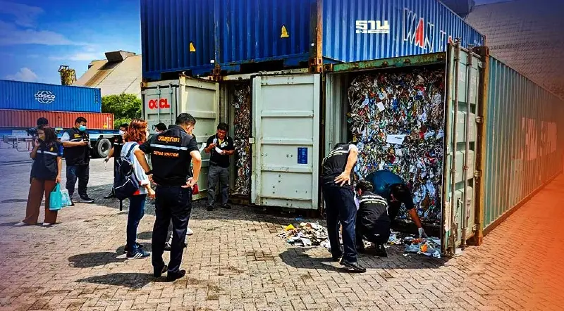 วราวุธ สั่งส่งขยะกลับประเทศต้นทางโดยเร็ว หลังพบฝ่าฝืนห้ามนำเข้า