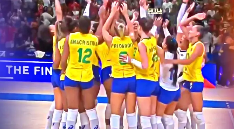 "วอลเลย์บอลหญิงบราซิล" แซงชนะ เซอร์เบีย เข้าชิงชนะเลิศเนชั่นส์ลีก VNL2022 ทีมแรก