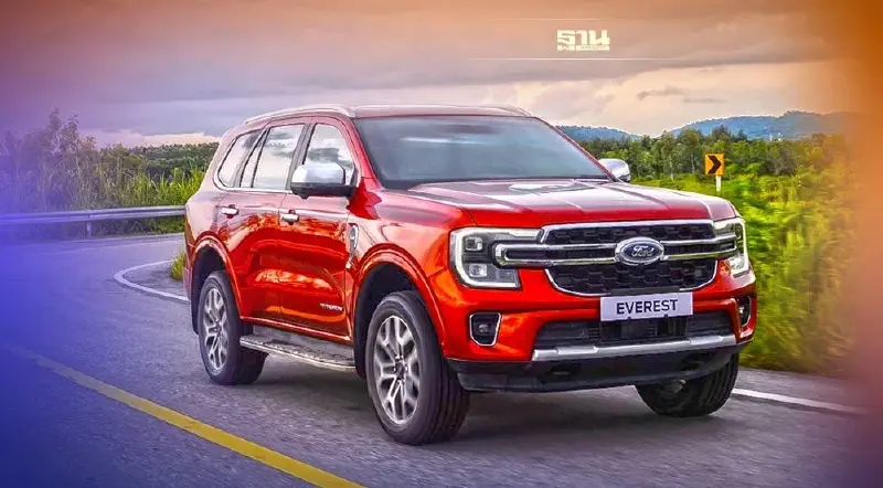 Ford Everest 2022 ส่งมอบต้นเดือน ส.ค.นี้ รุ่นเริ่มต้น เทรนด์ ราคา 1.334 ล้านบาท