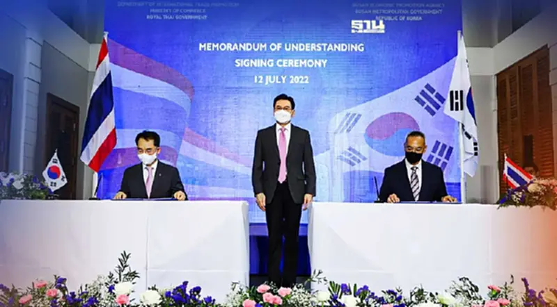 พาณิชย์เดินหน้า "Mini-FTA" ไทย-ปูซาน ต่อยอดส่งออก ตั้งเป้า 2 แสนล้านใน 3 ปี พาณิชย์เดินหน้า "Mini-FTA" ไทย-ปูซาน ต่อยอดส่งออก ตั้งเป้า 2 แสนล้านใน 3 ปี