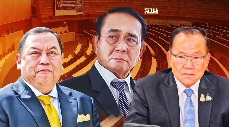  “สันติ-จุติ”วิ่งโร่ขอนายกฯ เคลียร์กลุ่ม 16 หลังประกาศโหวตไม่ไว้วางใจ