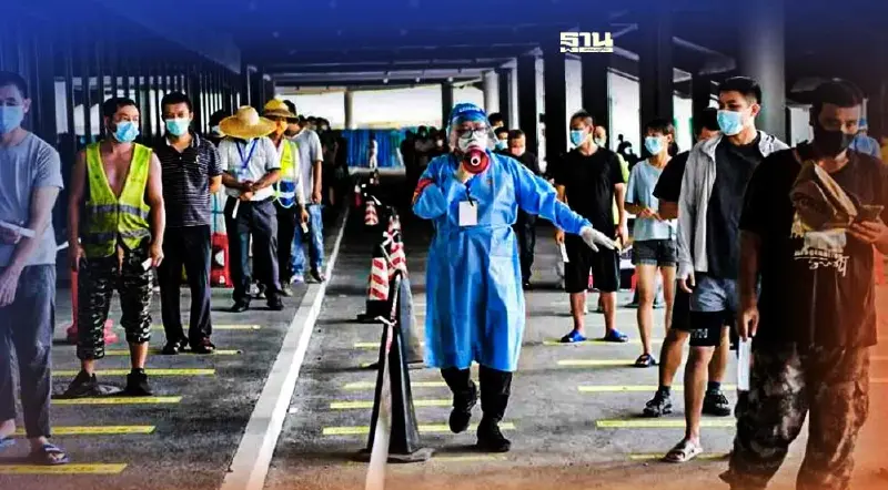 จีนส่ง "บุคลากรด่านหน้า" กว่า 8,500 คน ขึ้นเกาะไหหลำสู้ศึกโควิดรอบล่าสุด