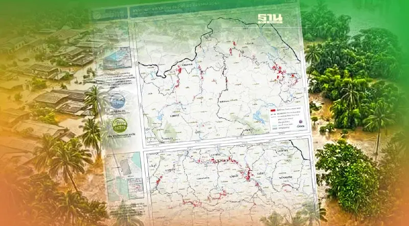 "จิสด้า"เผยภาพดาวเทียมล่าสุดพบพื้นที่อีสานท่วมแล้วกว่า 3.7 แสนไร่