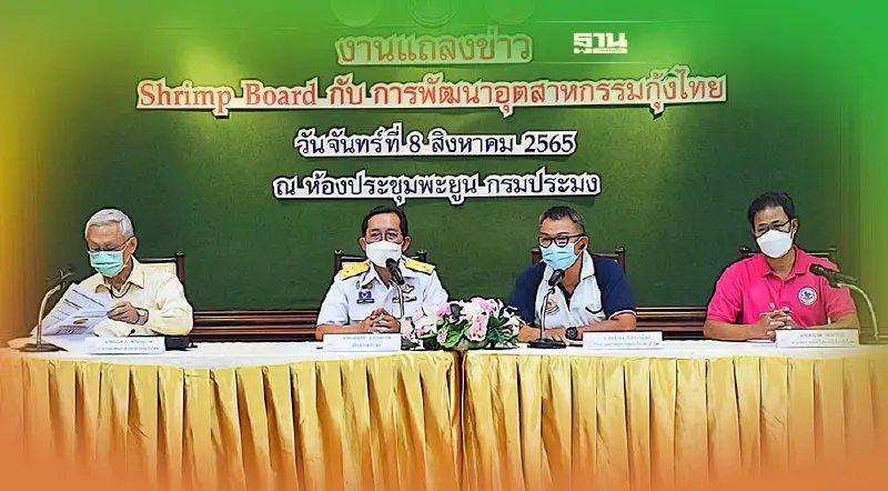 “Shrimp Board” แถลง นำเข้ากุ้งทะเลจากอินเดีย-เอกวาดอร์  ไม่ทุบราคาในประเทศ