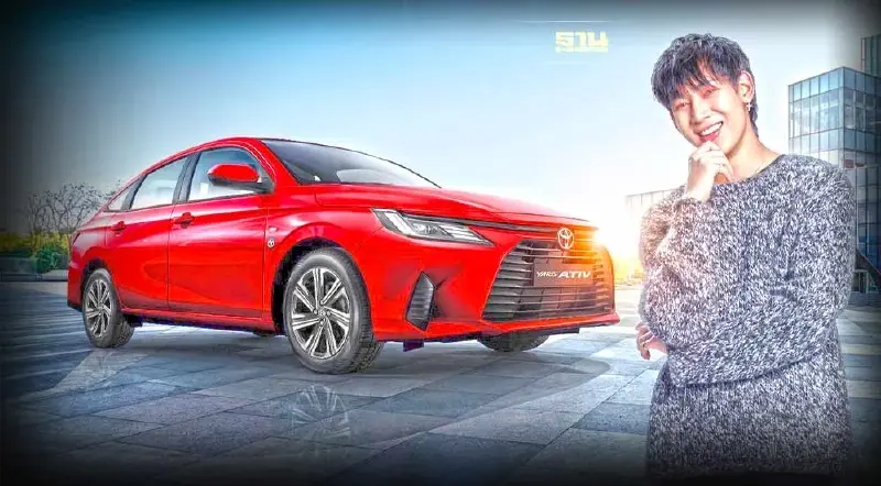 All new Toyota Yaris Ativ 2022 ราคาเริ่มต้น 539,000 บาท
