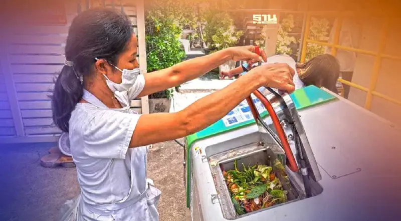 “วัน แบงค็อก” รักษ์โลก นำเทคโนโลยีเอสซีจี เปลี่ยนอาหารเป็นปุ๋ย