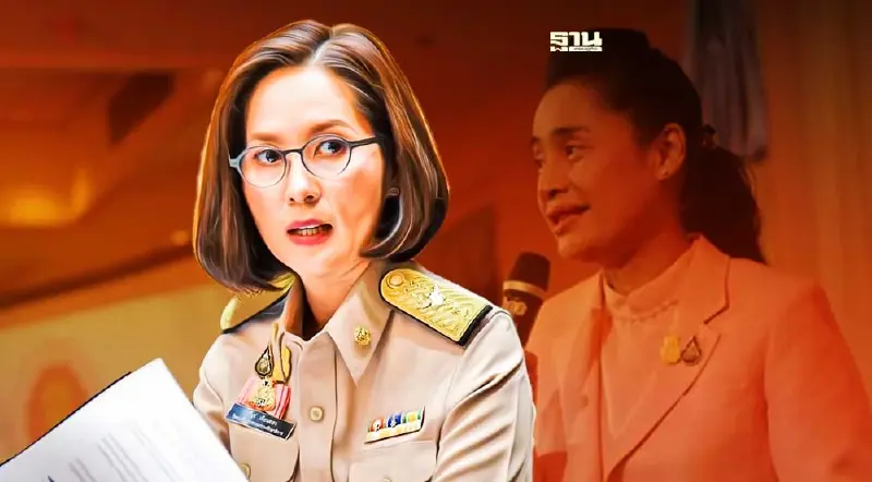 ตรีนุช’ชี้"กนกวรรณ" แค่หยุดปฏิบัติหน้าที่ ยังไม่พ้น รมต.