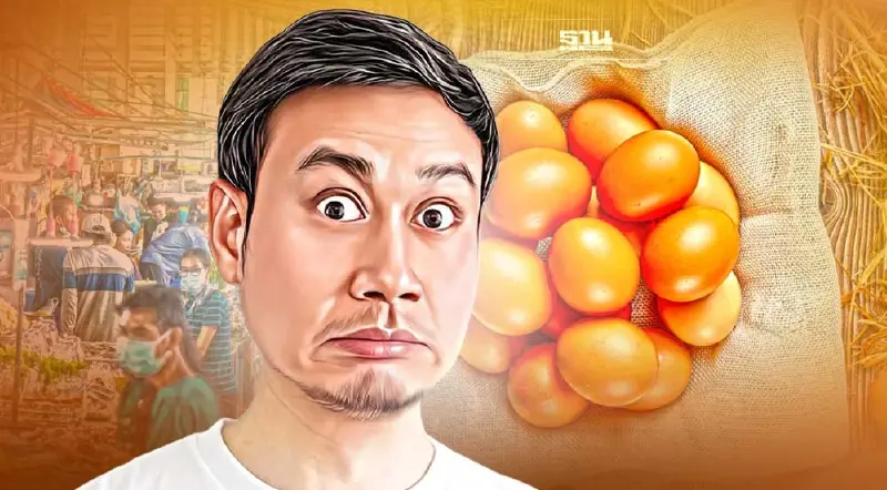 ไข่ไก่ขายปลีกวันนี้ราคาขึ้นฟองละ 20 สต.ทำลูกค้าซื้อน้อยลง ไข่ไก่ขายปลีกวันนี้ราคาขึ้นฟองละ 20 สต.ทำลูกค้าซื้อน้อยลง