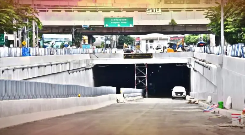 พร้อมยัง 1 ก.ย.นี้ “กทม.” เปิดให้บริการอุโมงค์รัชดา-ราชพฤกษ์