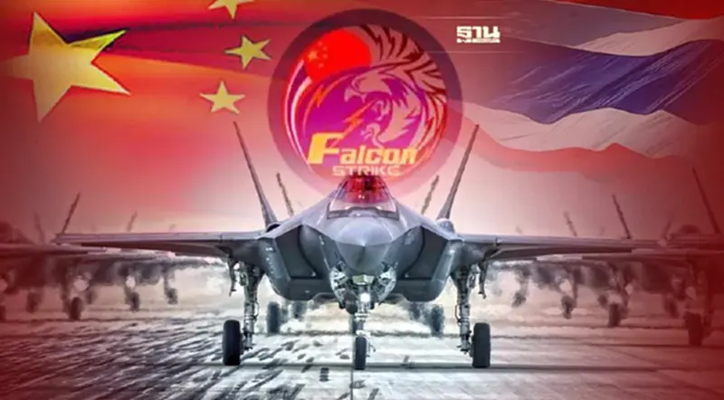 มาแล้ว จีนส่งเครื่องบินรบร่วมฝึกซ้อม Falcon Strike กับทัพอากาศไทย มาแล้ว จีนส่งเครื่องบินรบร่วมฝึกซ้อม Falcon Strike กับทัพอากาศไทย