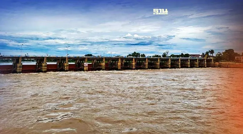 กรมชลประทาน แจ้งข่าวดี ท้ายเขื่อนเจ้าพระยาน้ำทรงตัว