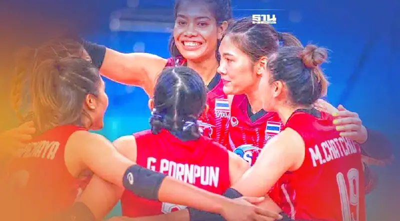 วอลเลย์บอลหญิง AVC Cup 2022 ไทยพ่ายจีน 2-3 เซ็ต รอชิงที่3 กับเวียดนามจันทร์นี้