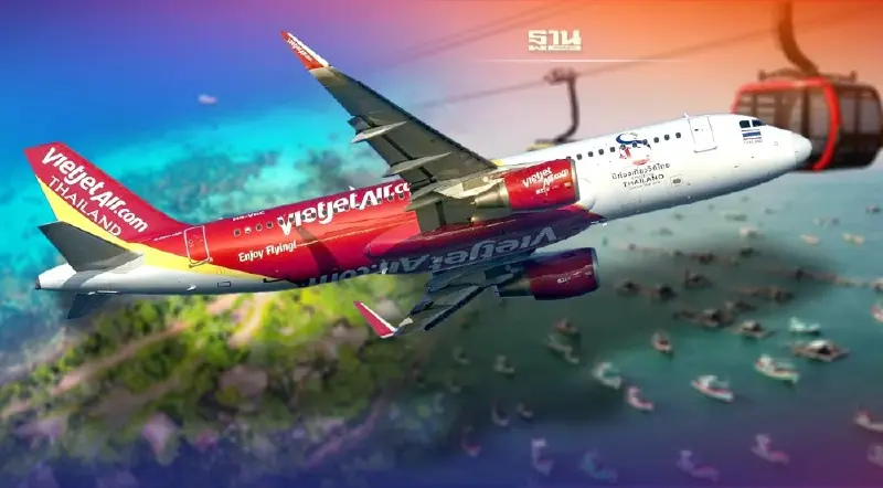 "ไทยเวียตเจ็ท" เปิดบิน กรุงเทพฯ-ฟู้โกว๊ก เวียดนาม ตั๋วโปรฯเริ่มต้น 2,999 บาท