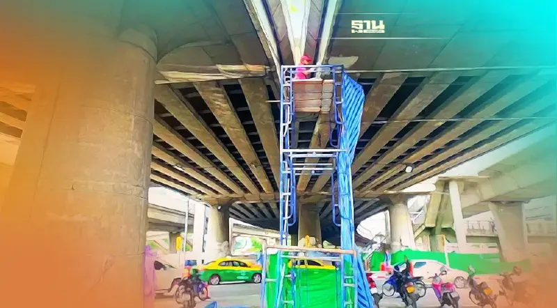 เปิดการจราจร 'สะพานกลับรถตลาดรังสิต' ตามปกติแล้ว!