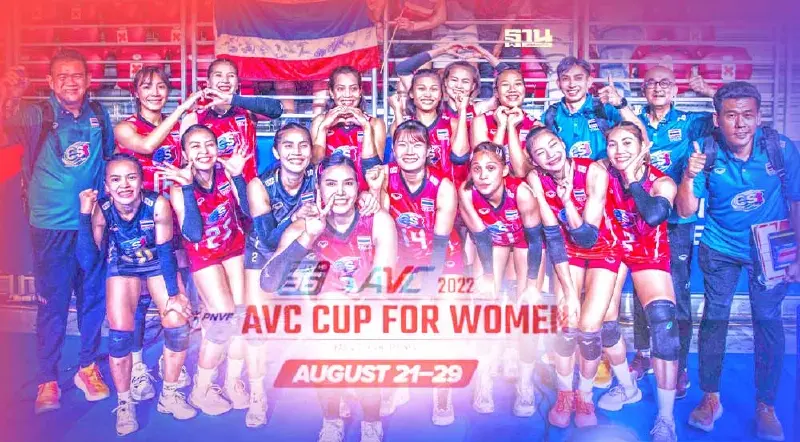 ถ่ายทอดสดวอลเลย์บอลหญิง วันนี้ "ญี่ปุ่น พบ ไทย" AVC Cup 2022 วันแรก