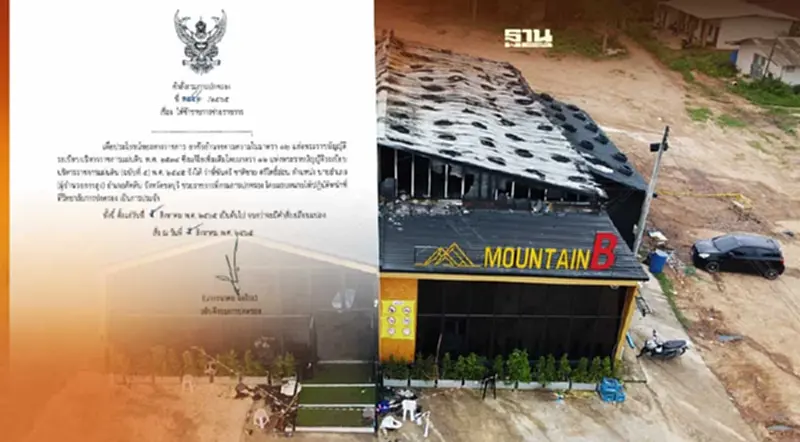 ย้ายด่วน ! นายอำเภอสัตหีบ เซ่นปม"ไฟไหม้ผับชลบุรี" ย้ายด่วน ! นายอำเภอสัตหีบ เซ่นปม"ไฟไหม้ผับชลบุรี"