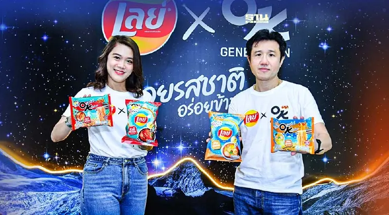 มาม่า คอลแลบส์ เลย์ ผุด 2 รสชาติลิมิเตด เดินสายคู่บุกตลาดต่อเนื่อง