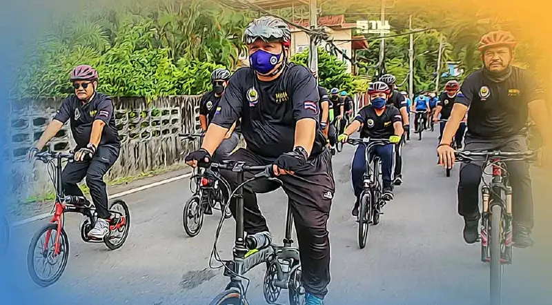 ภูเก็ตรับเสด็จ "มกุฎราชกุมารรัฐเปอร์ลิส" ทรงจักรยานเยี่ยมชุมชนกมลา