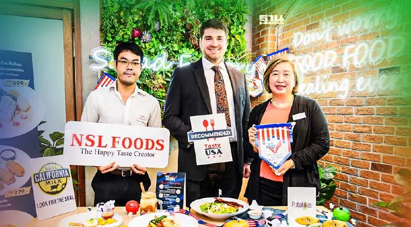 NSL FOODS หนุนแคมเปญ Premium Taste of America ส่งวัตถุดิบให้ "สลัด แฟคทอรี่"