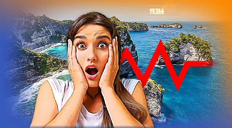 ระทึก! เกิดเหตุแผ่นดินไหวขนาด 5.4 แมกนิจูดที่ "เกาะบาหลี"