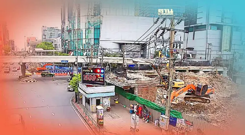 ทุบตลาดเฉลิมลาภพลิกโฉมแยกประตูน้ำ สู่ระดับช็อปปิ้งโลก ทุบตลาดเฉลิมลาภพลิกโฉมแยกประตูน้ำ สู่ระดับช็อปปิ้งโลก