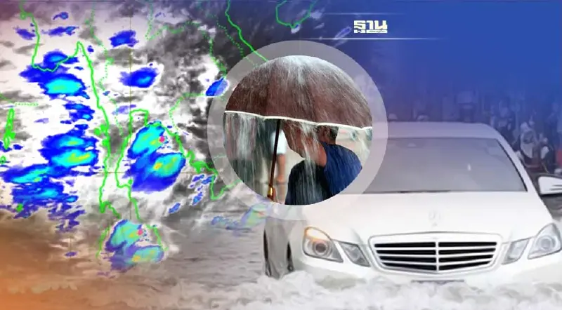 มรสุมจ่อถล่มไทย เสี่ยง "น้ำท่วมฉับพลัน-น้ำป่าไหลหลาก" 29 ส.ค.-2 ก.ย.นี้ 