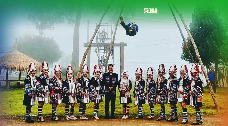 ห้ามพลาด "เทศกาลโล้ชิงช้า" The Akha Swing Festival ของชาวอาข่า