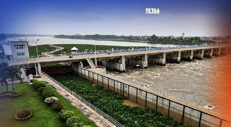 กรมชล แจ้งปรับเพิ่มการระบายน้ำเขื่อนเจ้าพระยา