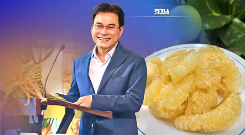 “จุรินทร์”ดันส่งออกส้มโอพิจิตร ย้ำตลาดใหญ่สุดยังเป็นจีน “จุรินทร์”ดันส่งออกส้มโอพิจิตร ย้ำตลาดใหญ่สุดยังเป็นจีน