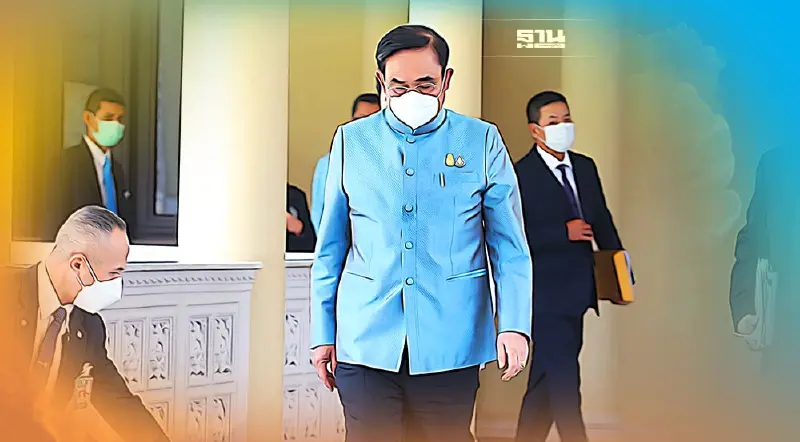 ภาพชุด “บิ๊กตู่” ไม่อยู่ให้ม็อบไล่ บึ่งพ้นทำเนียบทันทีหลังถกครม.