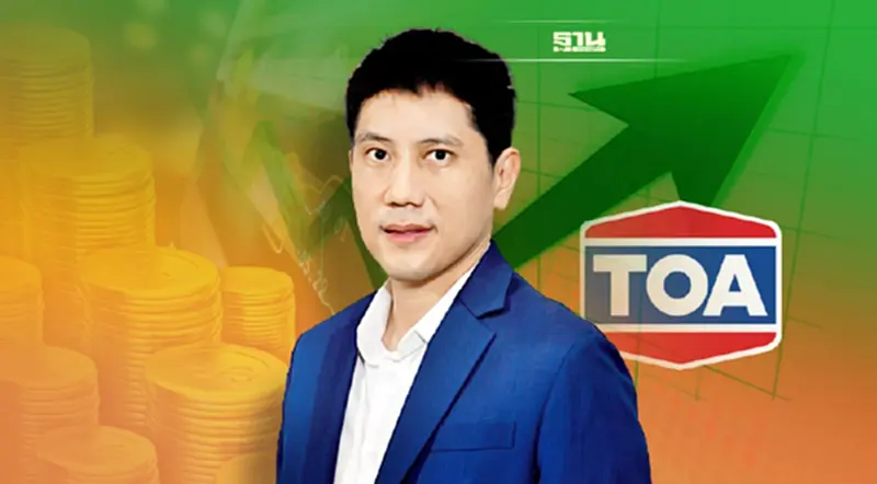 TOA โชว์ยอดขายไตรมาส 2/65 ทะลุ 5,201 ล้านบาท เติบโต 16%ควักปันผล 0.25 บาท/หุ้น TOA โชว์ยอดขายไตรมาส 2/65 ทะลุ 5,201 ล้านบาท เติบโต 16%ควักปันผล 0.25 บาท/หุ้น