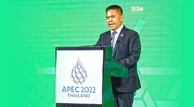 "วราวุธ" ร่วมประชุมรัฐมนตรีเอเปคด้านป่าไม้ หนุน BCG Model "วราวุธ" ร่วมประชุมรัฐมนตรีเอเปคด้านป่าไม้ หนุน BCG Model