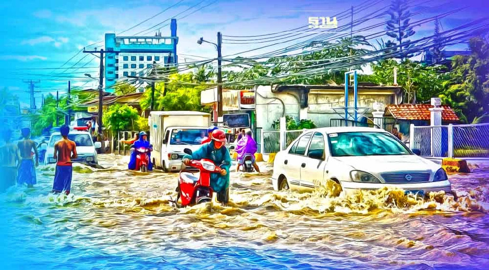 .น้ำท่วม ระดับไหน ไม่ควรขับรถลุย รถเก๋ง-รถอีโคคาร์-รถกระบะ ดูที่นี่.