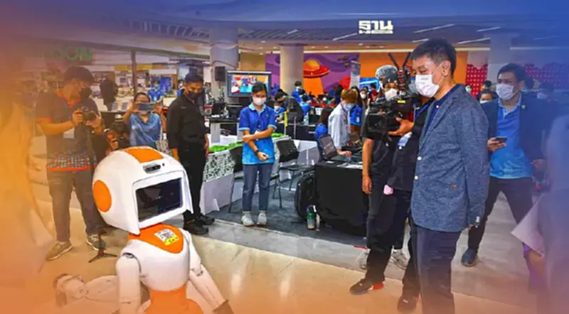 เปิดงาน AI Robotics for All Expo 2022 โชว์ปัญญาประดิษฐ์ฝีมือคนไทย เปิดงาน AI Robotics for All Expo 2022 โชว์ปัญญาประดิษฐ์ฝีมือคนไทย