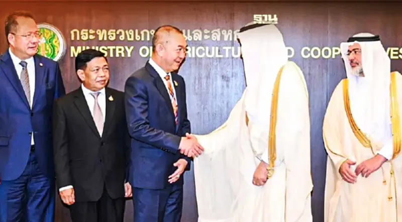 ถกรัฐมนตรีเกษตรฯ “ไทย-ซาอุฯ”ชื่นมื่น หนุนร่วมลงทุนเอกชน ช่วยดัน Vision 2030 ถกรัฐมนตรีเกษตรฯ “ไทย-ซาอุฯ”ชื่นมื่น หนุนร่วมลงทุนเอกชน ช่วยดัน Vision 2030