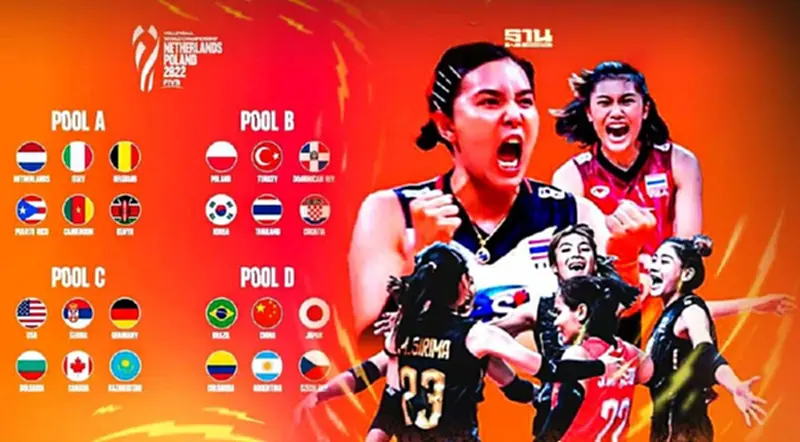 วอลเลย์บอลหญิงทีมชาติไทยแข่งวันไหน ถ่ายทอดสดช่องใด เช็คที่นี่ วอลเลย์บอลหญิงทีมชาติไทยแข่งวันไหน ถ่ายทอดสดช่องใด เช็คที่นี่