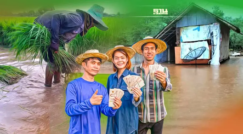 เช็คที่นี่ เกณฑ์เยียวยาเกษตรกร 2565 ประสบน้ำท่วม-ภัยพิบัติ ได้เงินกี่บาท