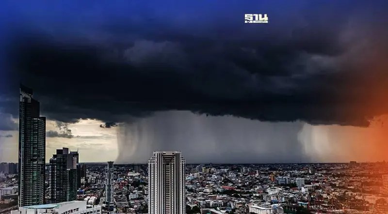 สภาพอากาศวันพรุ่งนี้ 50 จว.-กทม.รับมือฝนตกหนัก ลมกระโชกแรง
