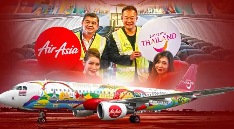ททท.ผนึกแอร์เอเชีย เทคออฟเครื่องบินลายใหม่ “Amazing New Chapters”