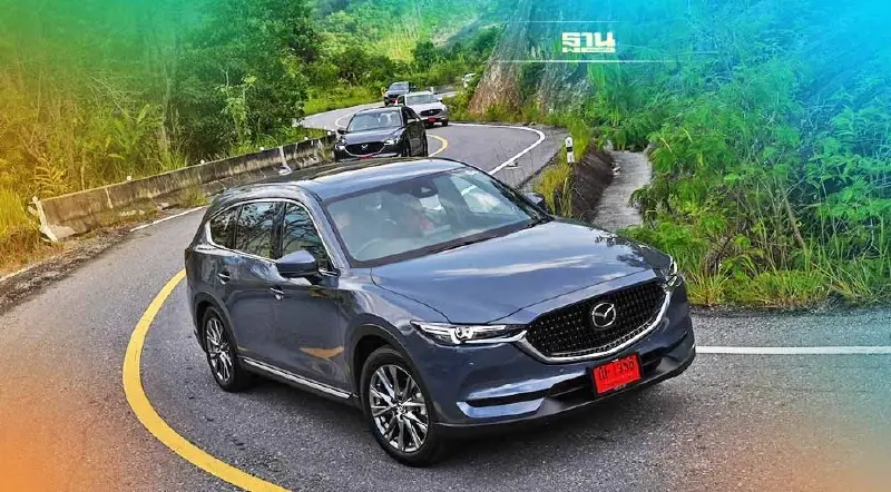 รีวิว Mazda CX-8 2022 ไมเนอร์เชนจ์ นุ่ม น่านอน เกี่ยงกันขับ