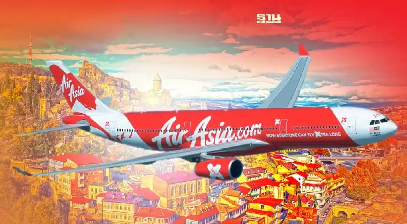 ไทยแอร์เอเชีย เอ็กซ์ เปิดบินตรงสู่จอร์เจีย เริ่ม 8 ต.ค.65