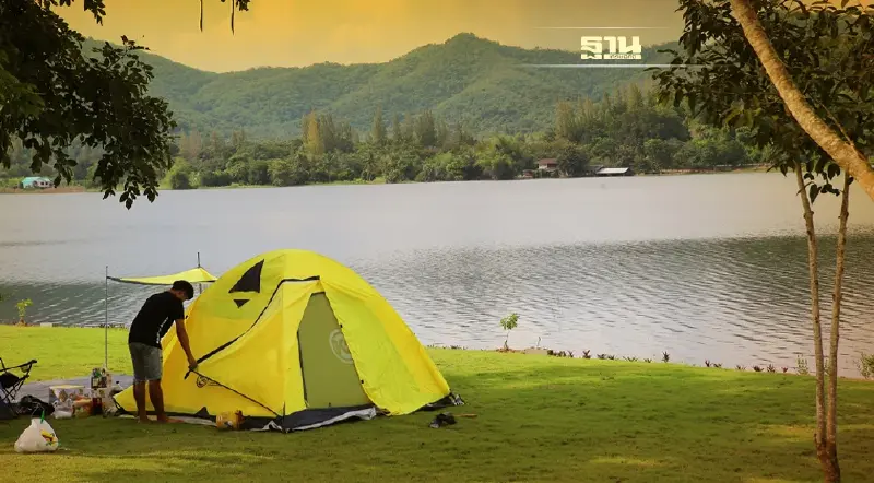 อ่างเก็บน้ำห้วยสงสัย  รื่นรมย์ชมวิว กางเต็นท์ ตกปลาใช้ชีวิตในวันที่ไร้ไฟฟ้า