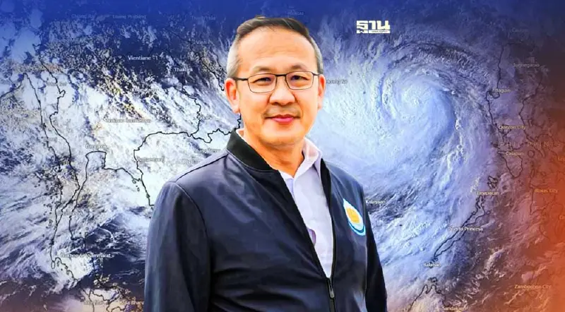 “กอนช.” รับมือพายุ “โนรู” NORU คาดเข้าอีสาน 28 ก.ย.