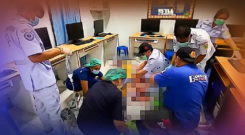 คีย์บอร์ดคอมระเบิดใส่หน้าเด็กนักเรียน เสียชีวิต ครูรับเป็นคอมเครื่องใหม่