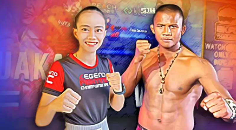 ถ่ายทอดสดมวยวันนี้ "บัวขาว-พญาหงส์" ศึก BKFC และ Legend FC ดูโปรแกรมที่นี่ ถ่ายทอดสดมวยวันนี้ "บัวขาว-พญาหงส์" ศึก BKFC และ Legend FC ดูโปรแกรมที่นี่